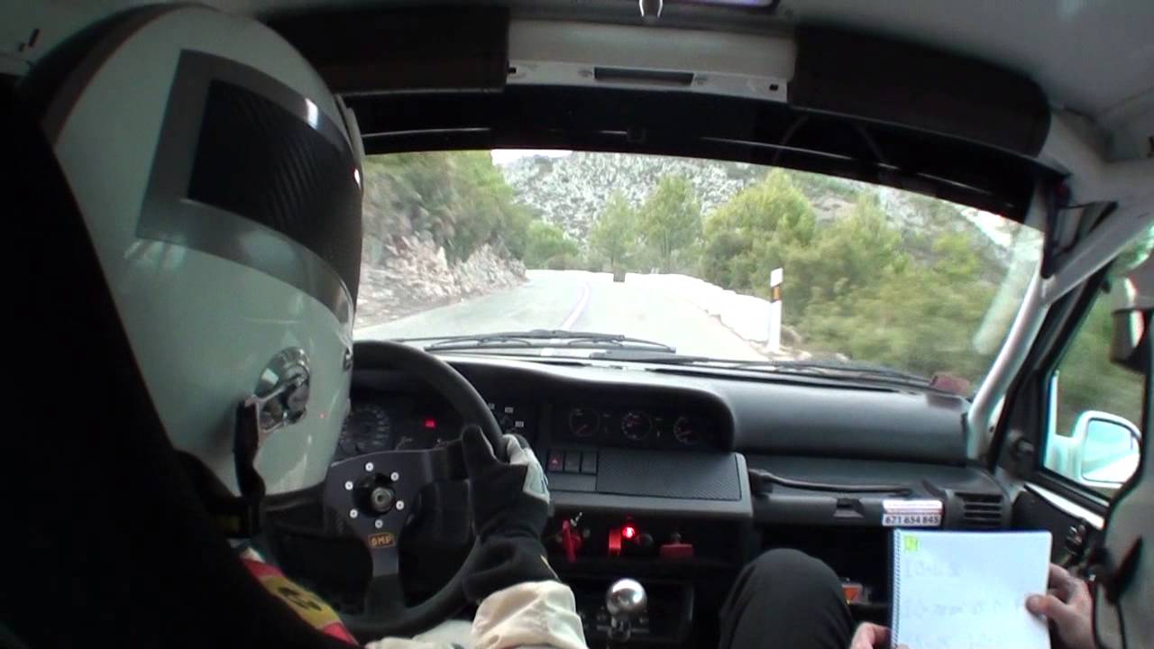 Onboard | Renault Clio 16v | Rallye Gandia 2014 | David Carrasco - Antonio Romero