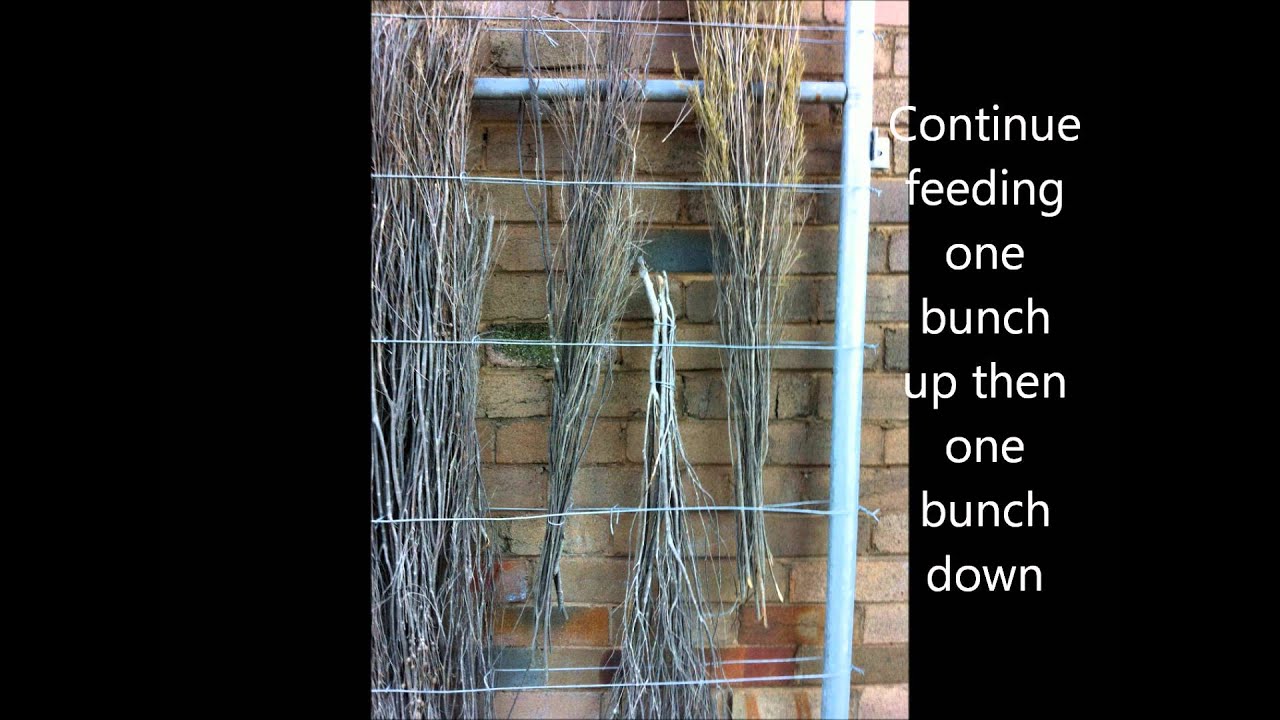 How To Build A Brushwood Fence