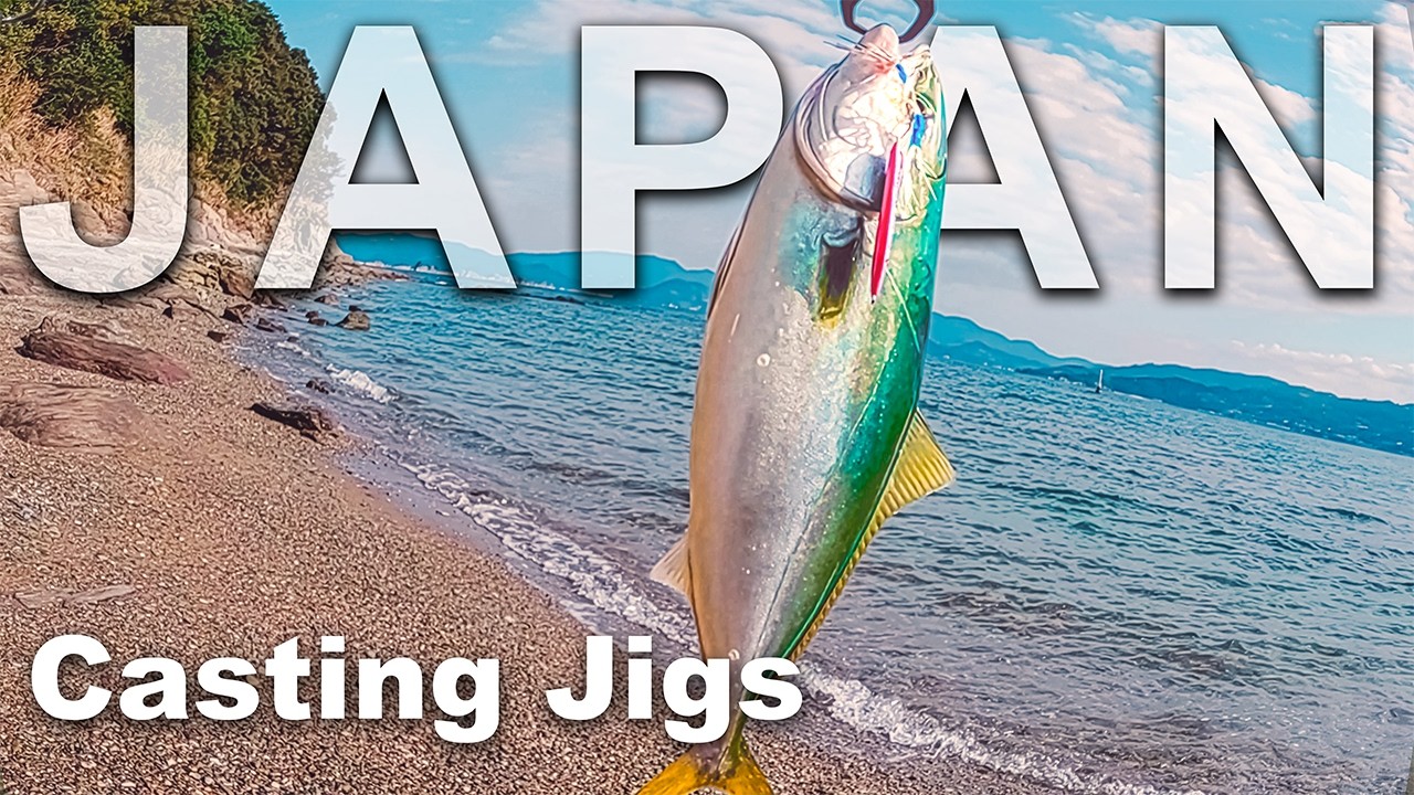 A Man Shore Jigging in Hidden Fishing Villages of Japan