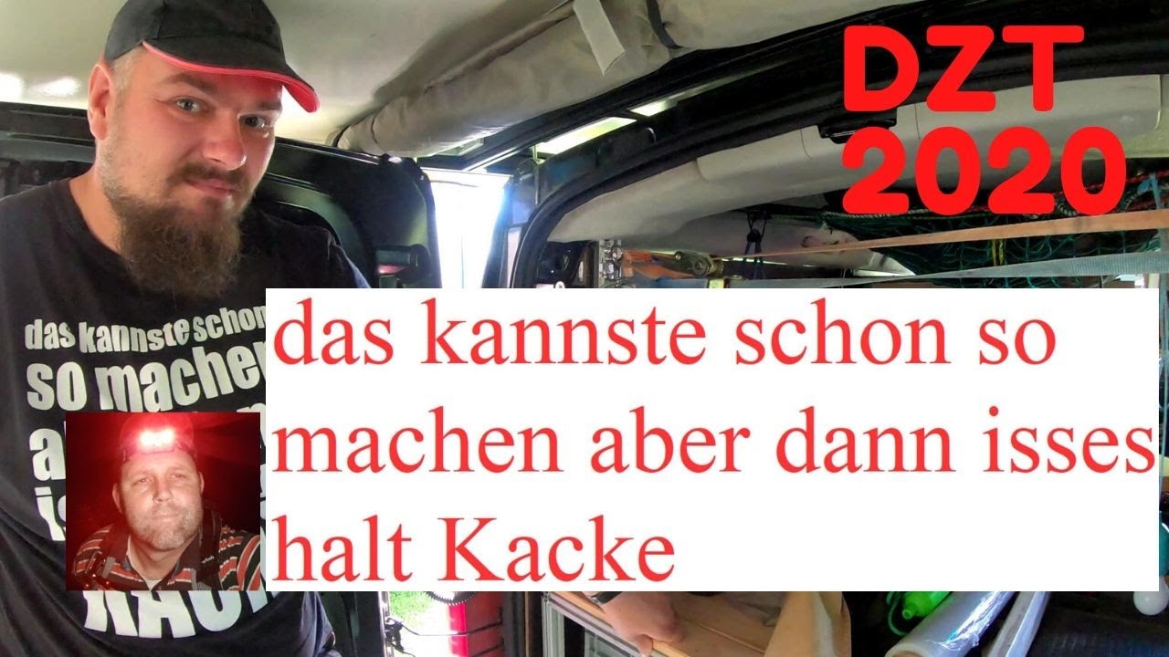 DIY Camper & Angel Dachzelt - Dachzelttreffen 2020