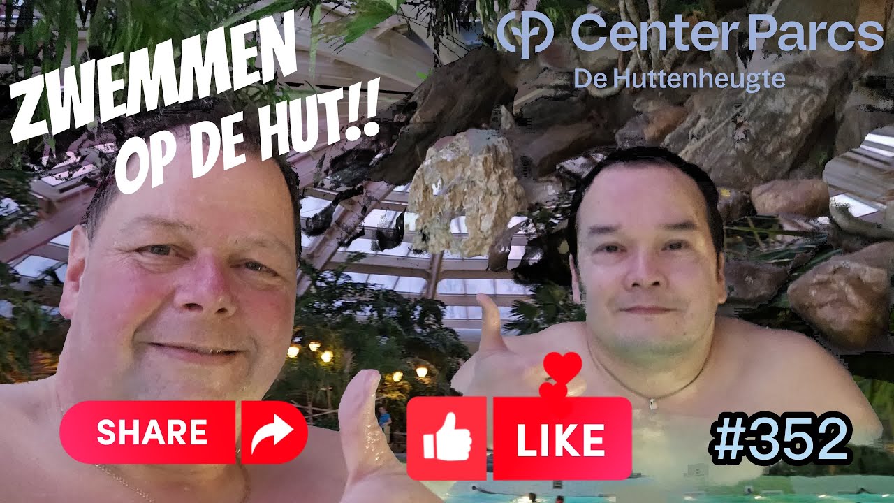 ZWEMMEN OP DE HUTTENHEUGTE OP EEN RUSTIG MOMENT #centerparcs #centerparcsvlog #amfvlogs