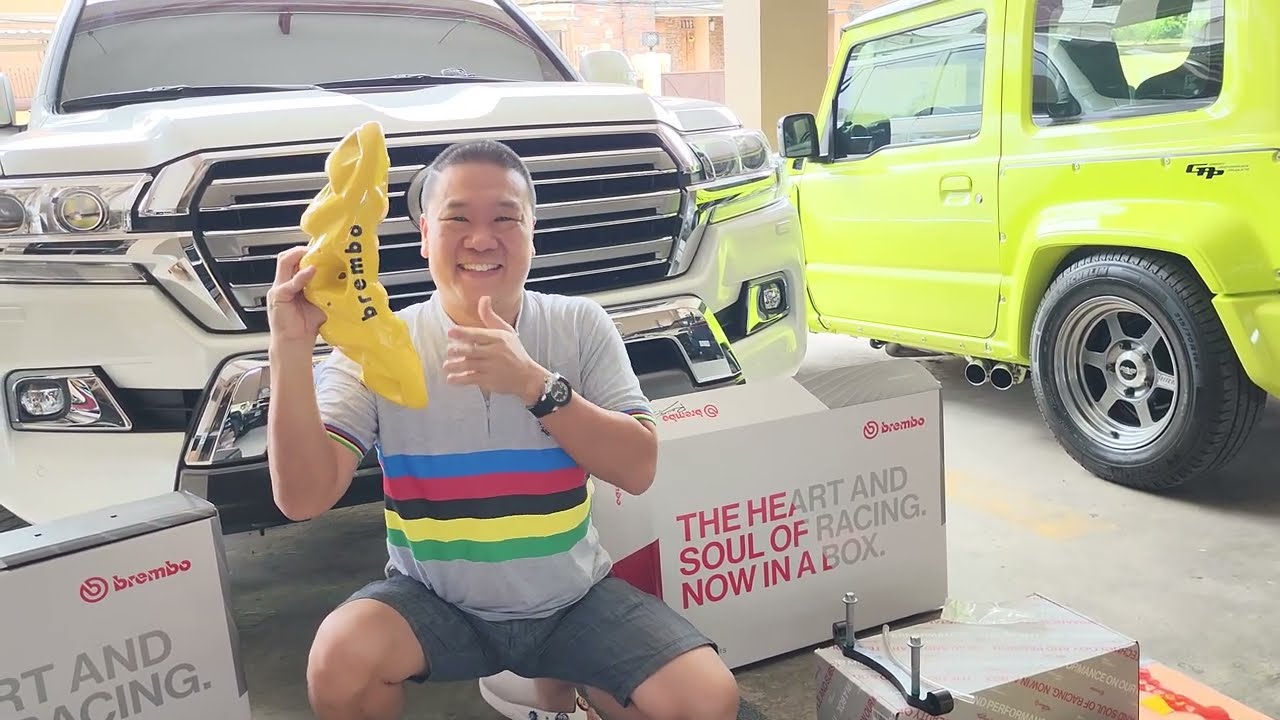 BEST OF THE BEST BREMBO GT BIGBRAKES KIT on TOYOTA LC 200 ‼️