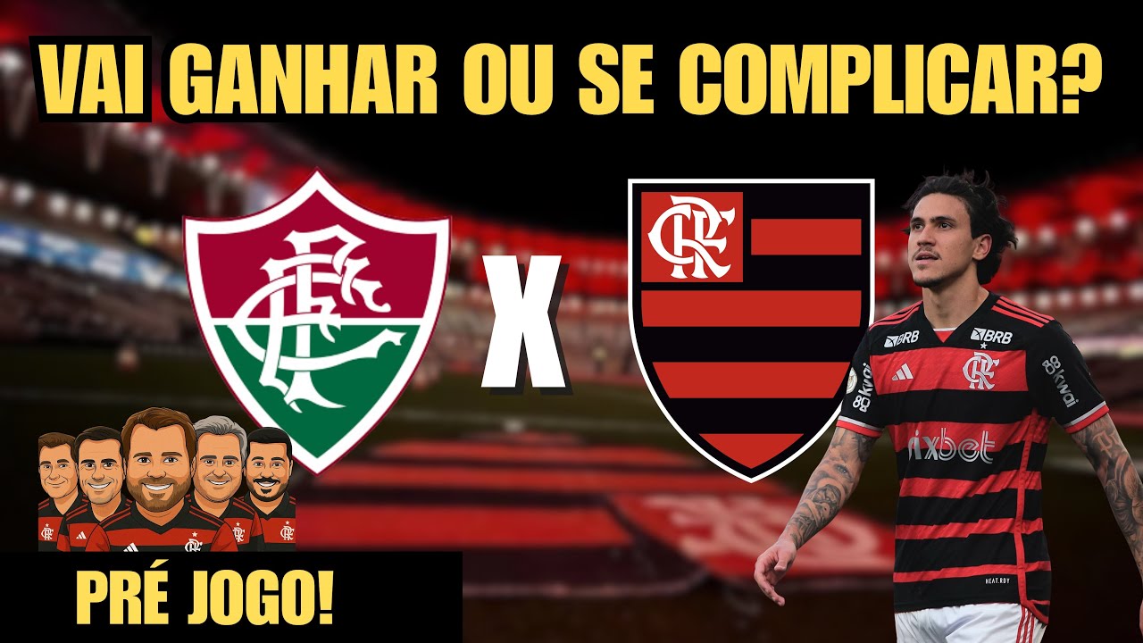 FLA-FLU DECISIVO! FLAMENGO VAI GANHAR OU SE COMPLICAR NO CLÁSSICO? ⚽🔥