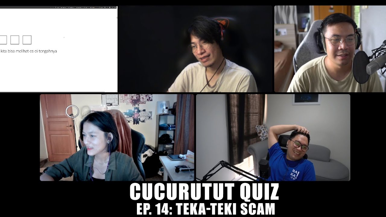 TEKA-TEKI SCAM! - CUCURUTUT QUIZ #14