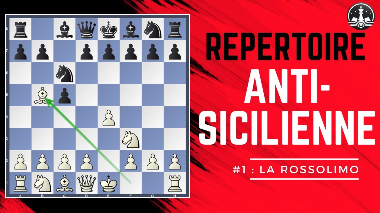 Des plans simples pour contrer la défense Sicilienne : la variante Rossolimo ! (Anti-siciliennes #1)
