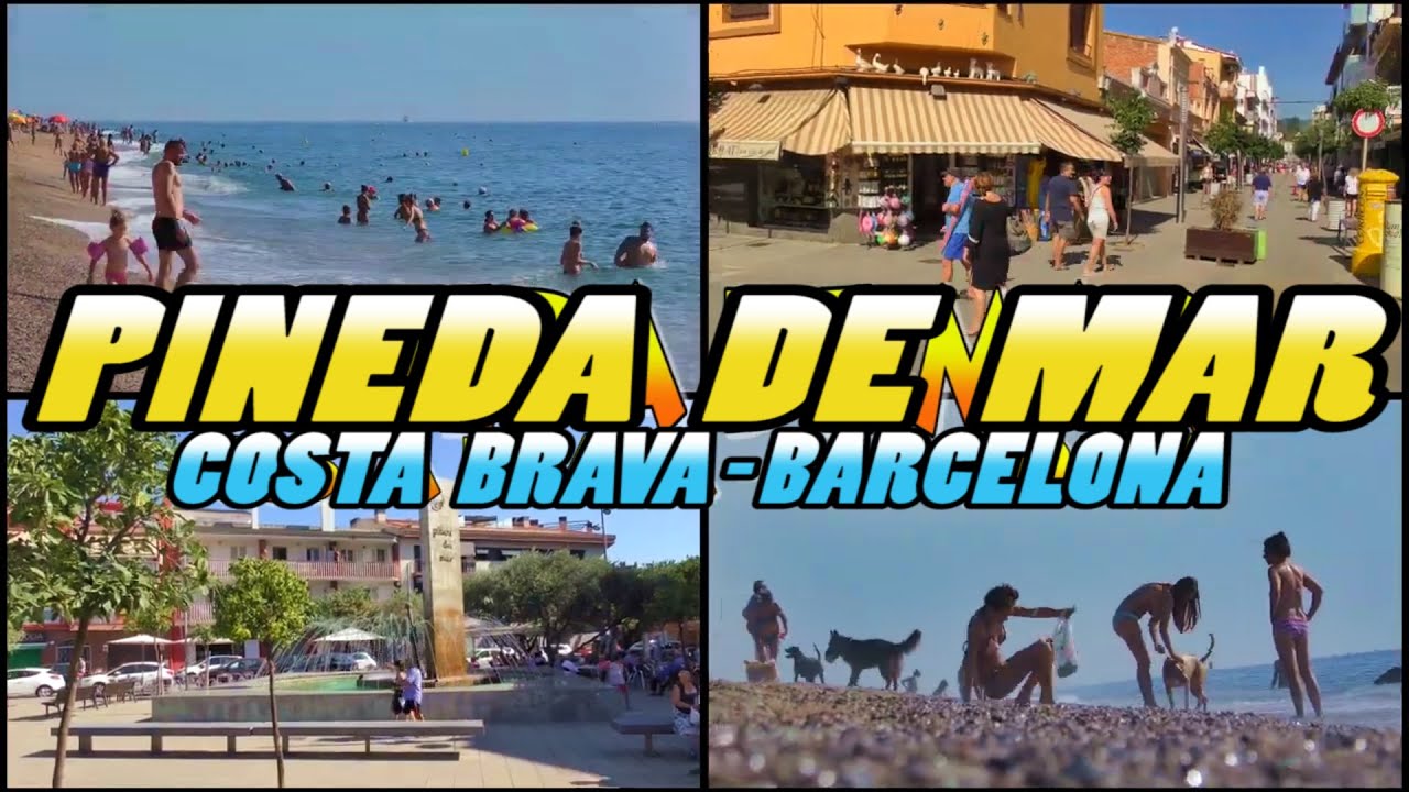 PINEDA DE MAR - Costa de Barcelona -  Costa Maresme (4k)