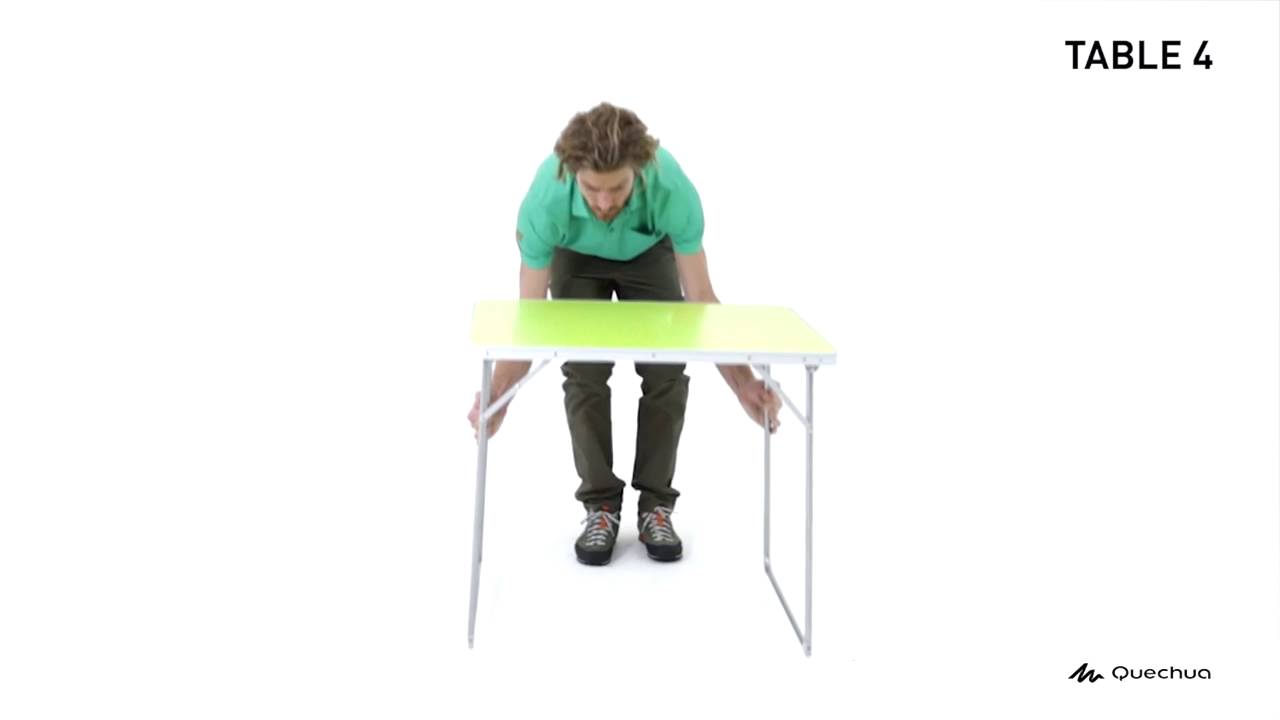 Mesa para camping Quechua - Exclusividade Decathlon