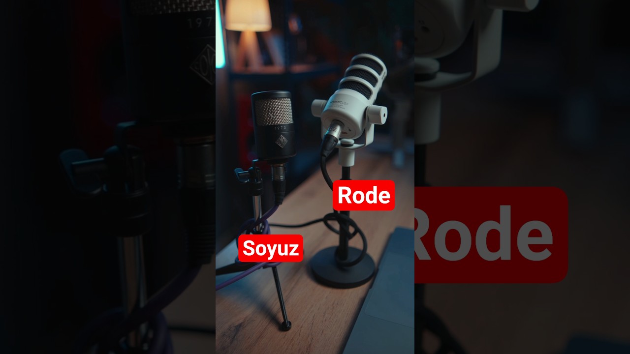 Какой микрофон для подкастов лучше. Rode podmic usb или Soyuz 1973 #микрофон #soyuz #podmic #rode