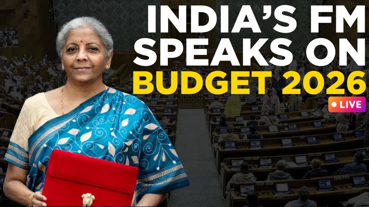 India Budget 2026 LIVE: Finance Minister Nirmala Sitharaman Delivers Key Speech On Union Budget LIVE