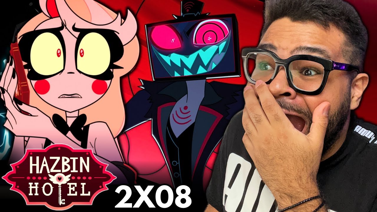 EPISÓDIO ÉPICO DE HAZBIN HOTEL! HAZBIN HOTEL 2ª TEMPORADA Episódio 8 REACT