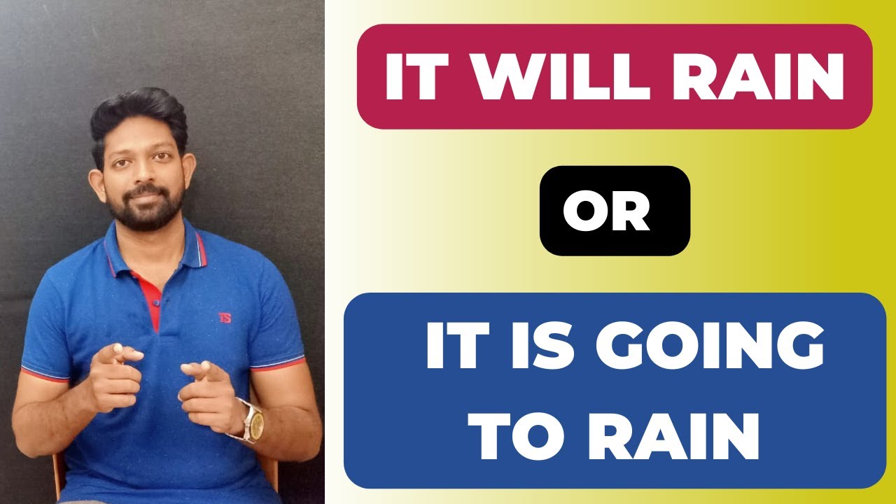 will vs going to