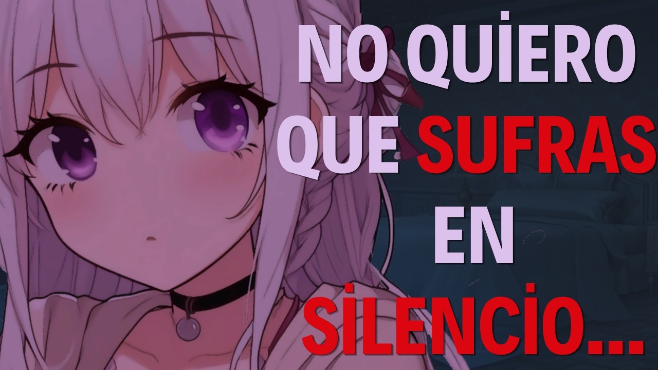 Tu crush se entera de que tienes depresión// ASMR: Roleplay