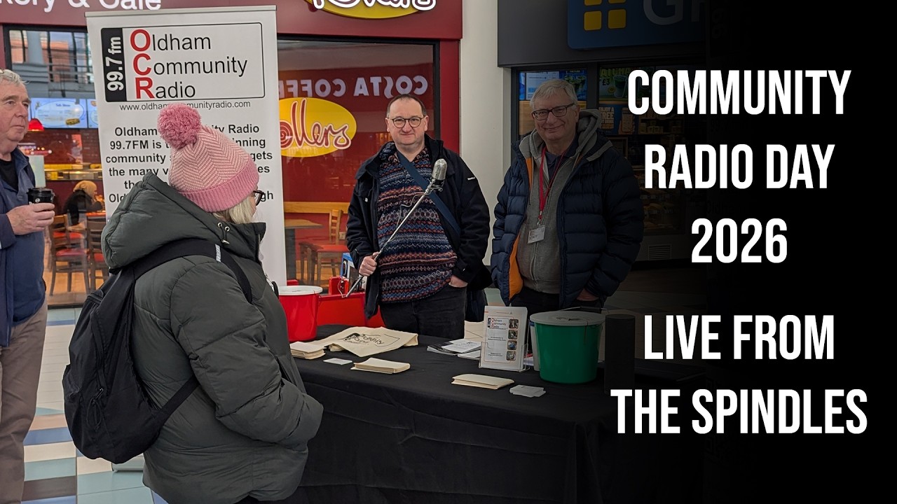 Live from The Spindles Broadcast for Community Radio Day 2026