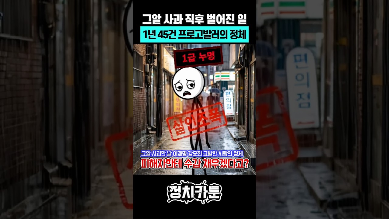 왜 피해자가 고발당하나 이재명 그알 사건의 진짜 구조 #이재명 #그알사과