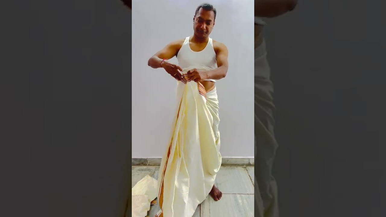How to wear Jain Pooja jod | Pooja Dress | Pooja Dhoti