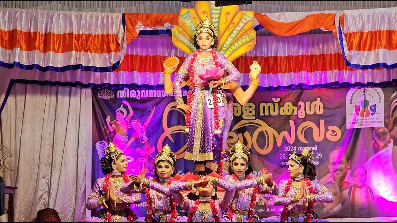 Padmanabahn group dance 2nd HS Trivandrum district kalolsavam 2024 #kalolsavam2024 #groupdance