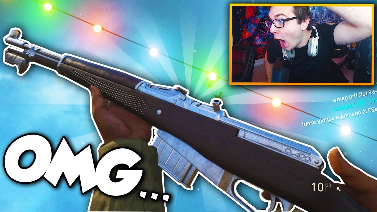 I GOT THE NEW RIFLE IN COD WW2!! (Winter Supply Drop REACTION!) - Gewehr 43