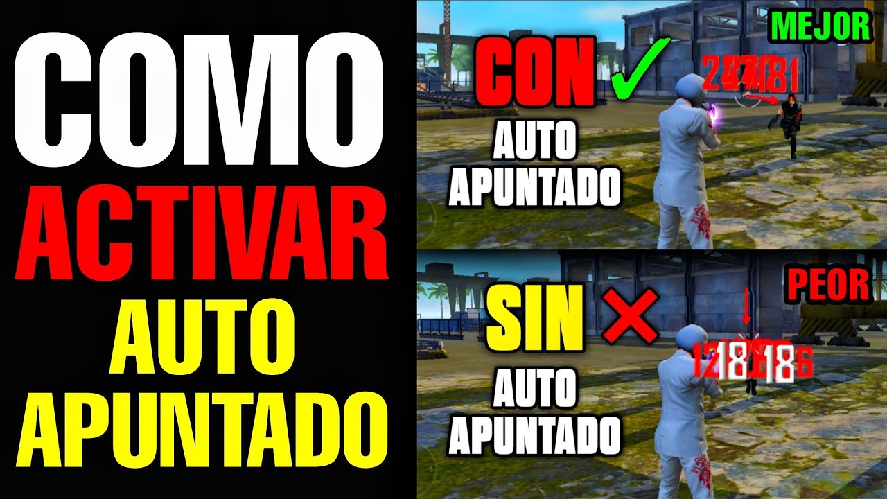 🤔COMO ACTIVAR EL AUTO APUNTADO EN LA NUEVA ACTUALIZACIÓN DE FREE FIRE EN TODOS LOS DISPOSITIVOS 🔥