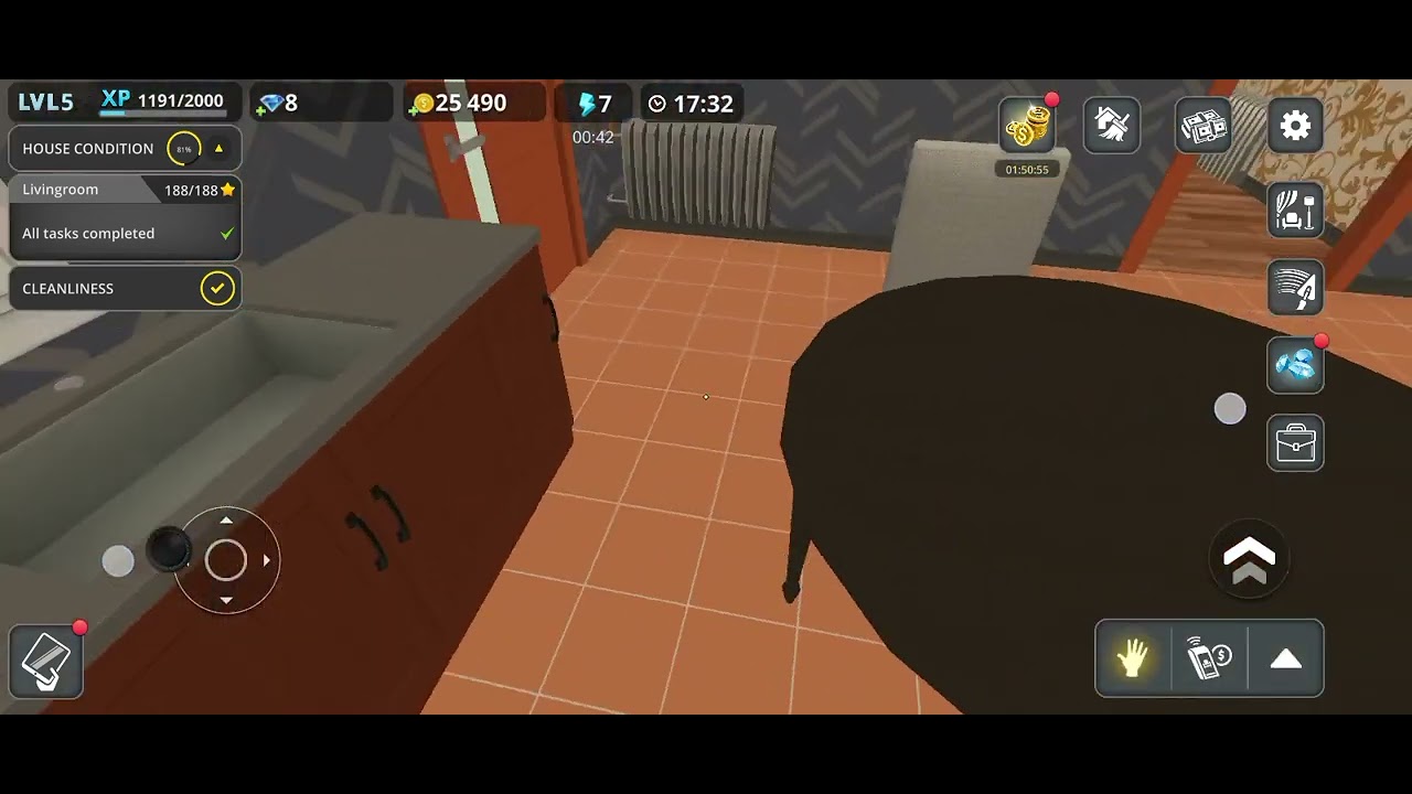 Playing House Renovation Simulator|Pt.3|#house #renovate #dirty