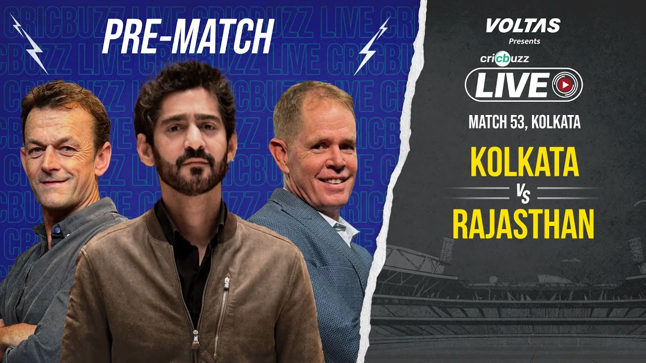 Cricbuzz Live: #KKR opt to bat vs #RR | Moeen & Ramandeep in for the hosts | #IPL2025