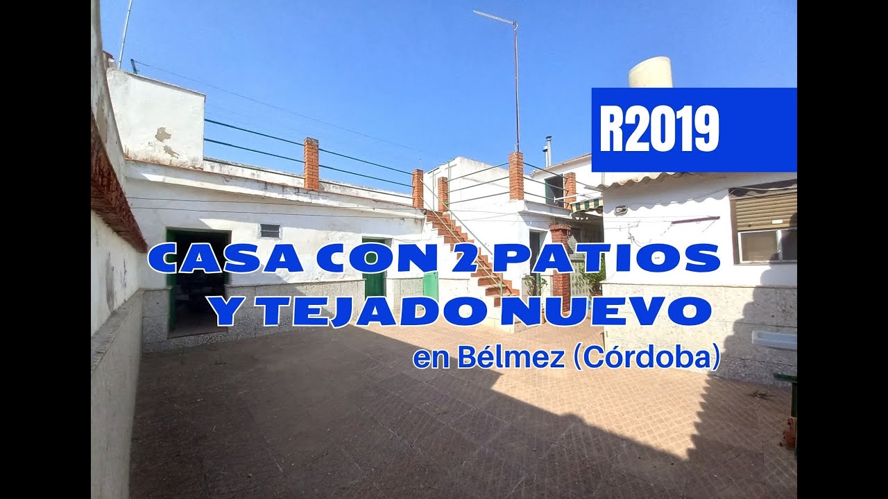 r2019 | Gran casa con dos patio en Belmez ( Córdoba )