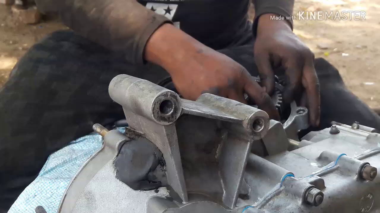Atul 3 wheeler gearbox fiting auto Ripering part 2