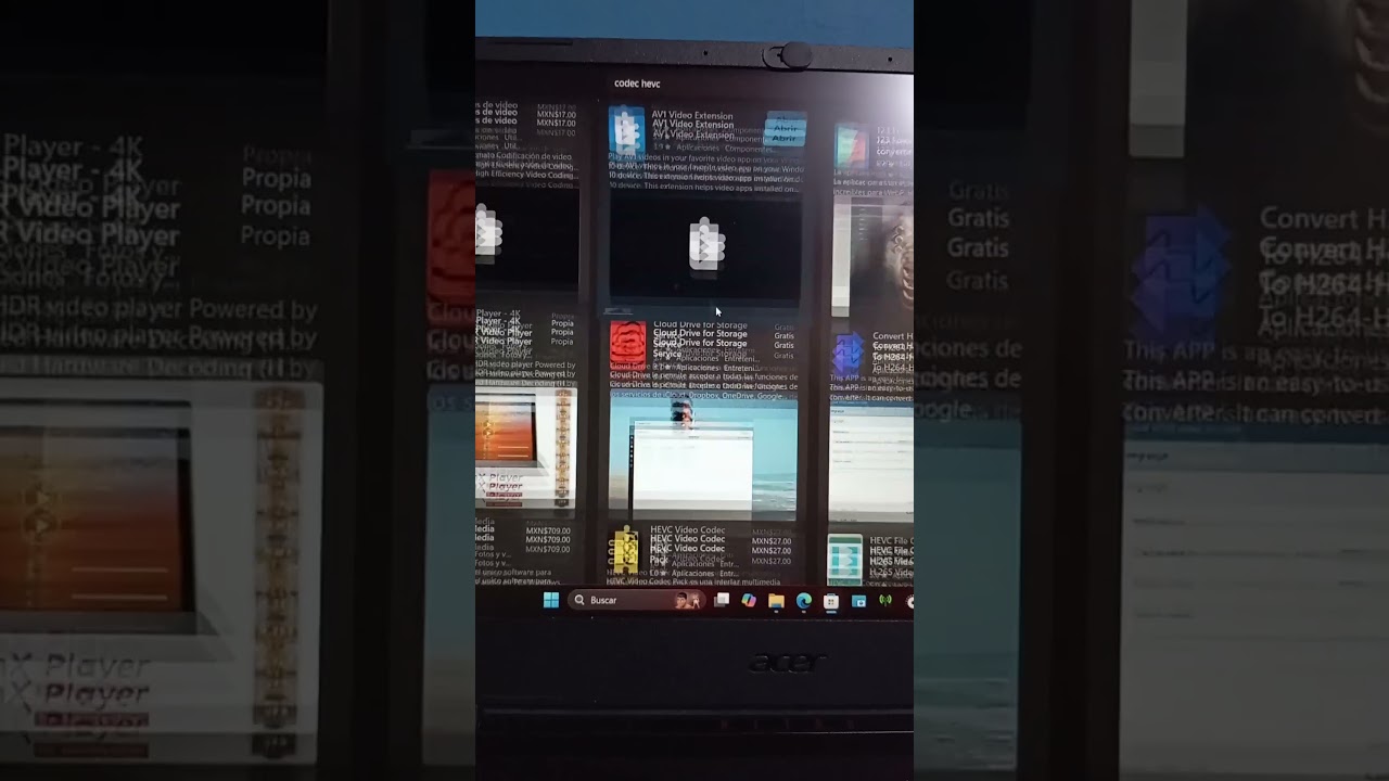 🎬 Error al Reproducir Video en Windows 11 | Solución Códec HEVC Paso a Paso ⚙️💻