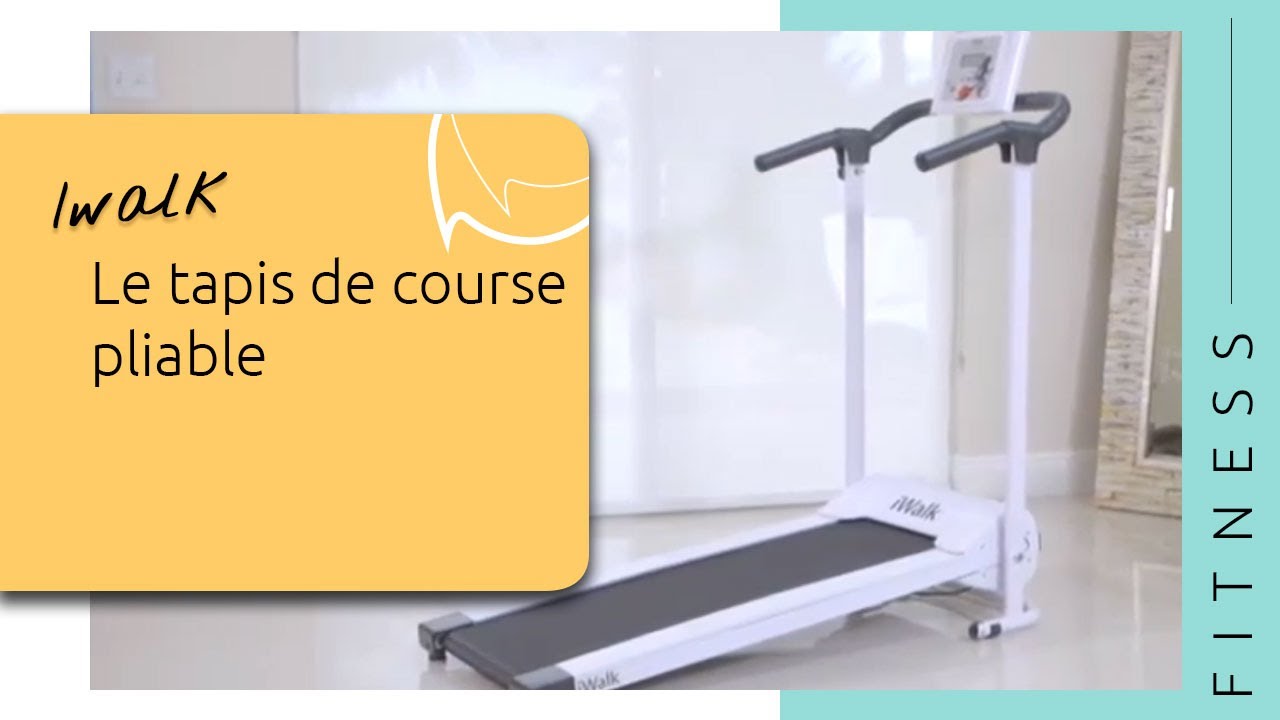 Tapis de course pliable IWALK - M6 Boutique