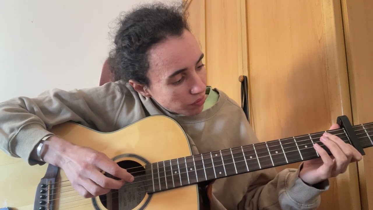 Day 754 with a guitar - Le temps de l’amour finger picking