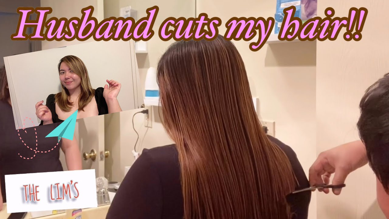 Husband cuts my hair!! 🤣 quarantine story