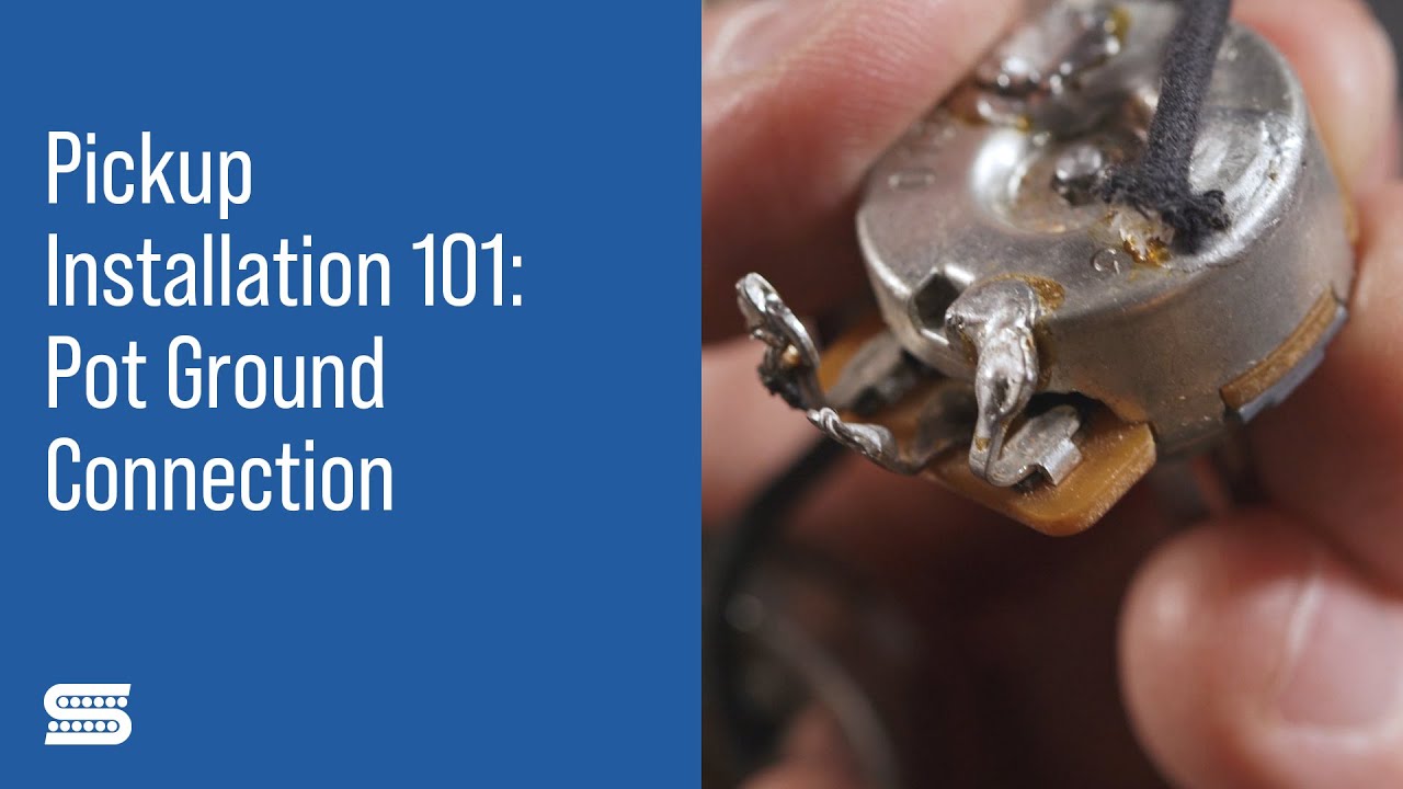 Guitar DIY: Pot Ground Connection