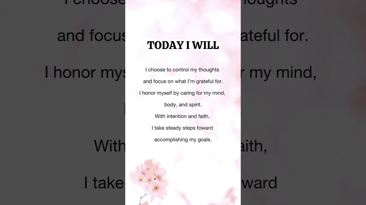 ✨ Today, I Choose Growth ✨ 