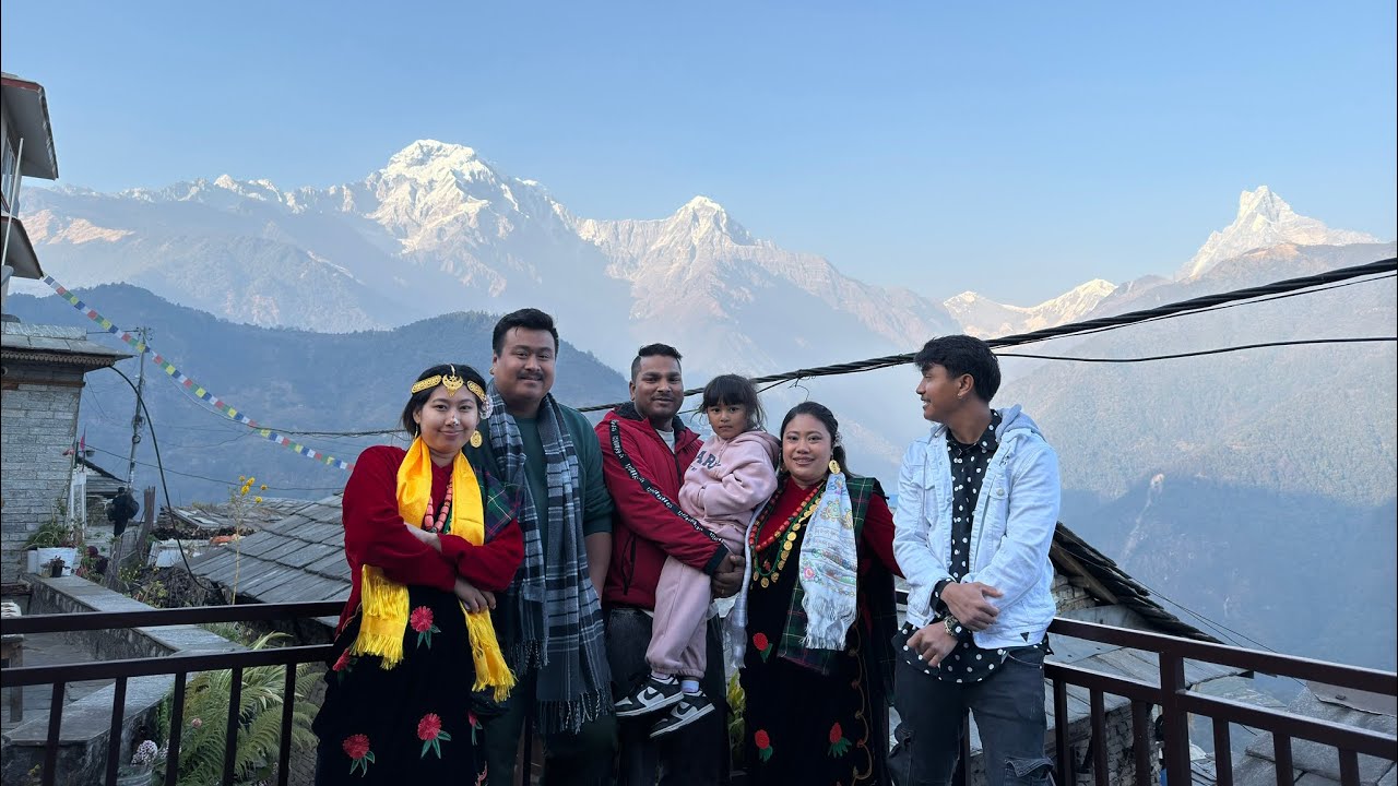 Ghandruk stay in Ashis Aama homestay//vlog//2K25