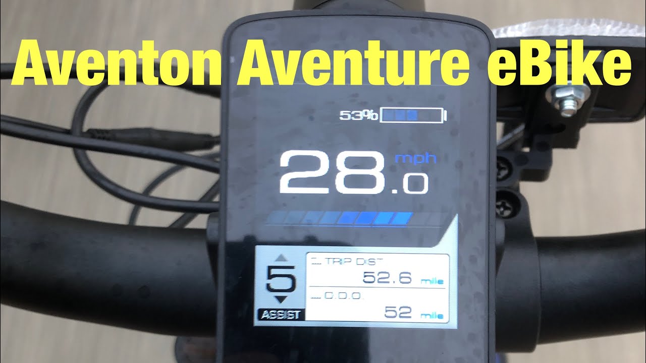 How fast does the Aventon go?