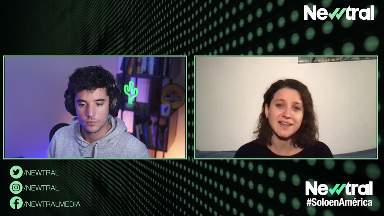 Emilio Dom&eacute;nech en Twitch con Hanna Liubakova para conocer la situaci&oacute;n en Bielorrusia y Polonia