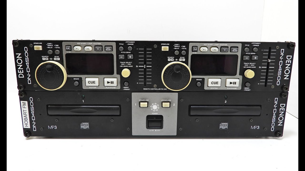 Разборка и замена ремня DJ CD проигрывателя Denon DN-D4500