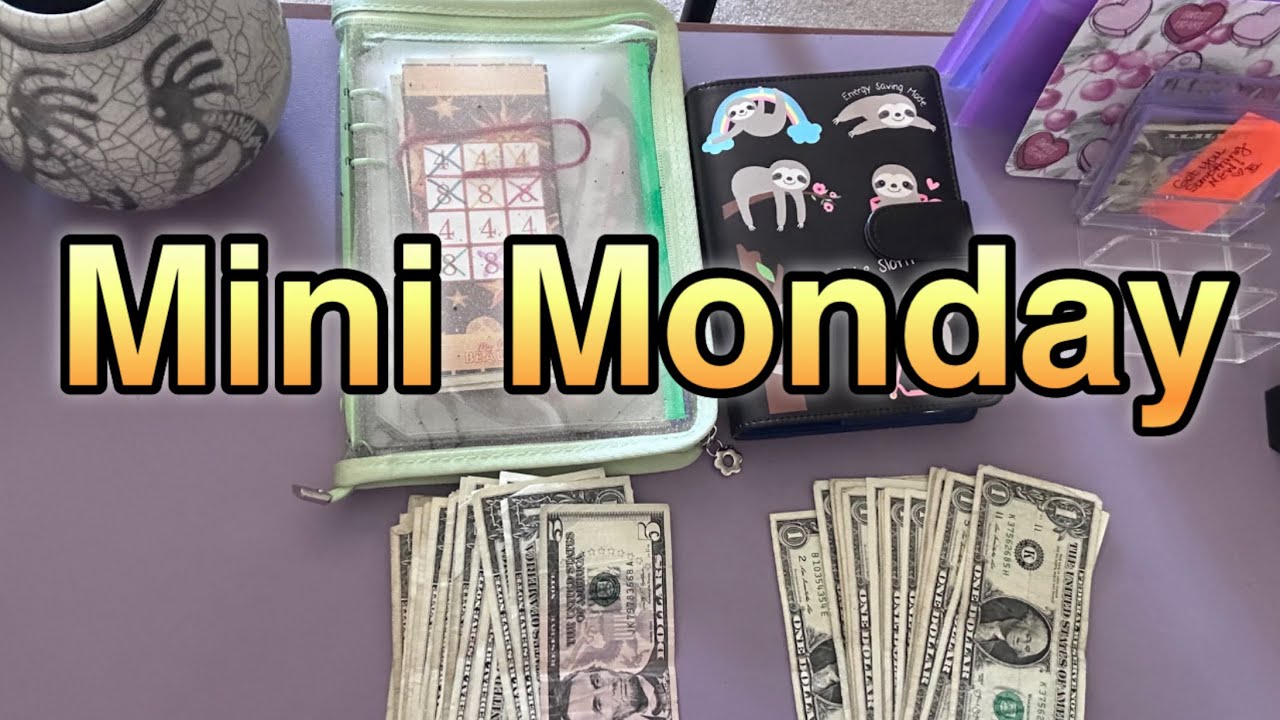 Mini Monday with a side of Month Ahead Monday! Let's start saving! #debtfreejourney 