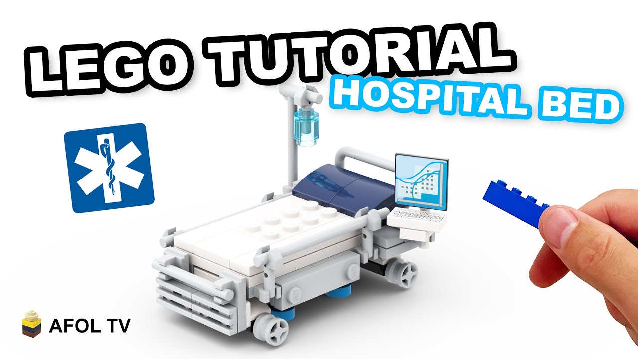 LEGO Detailed Hospital Bed (Tutorial!)