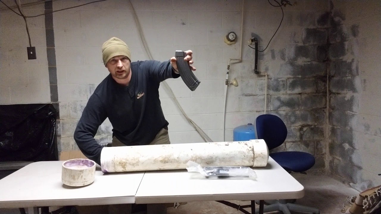 Cache Tube Opened After 4 Years In The Ground