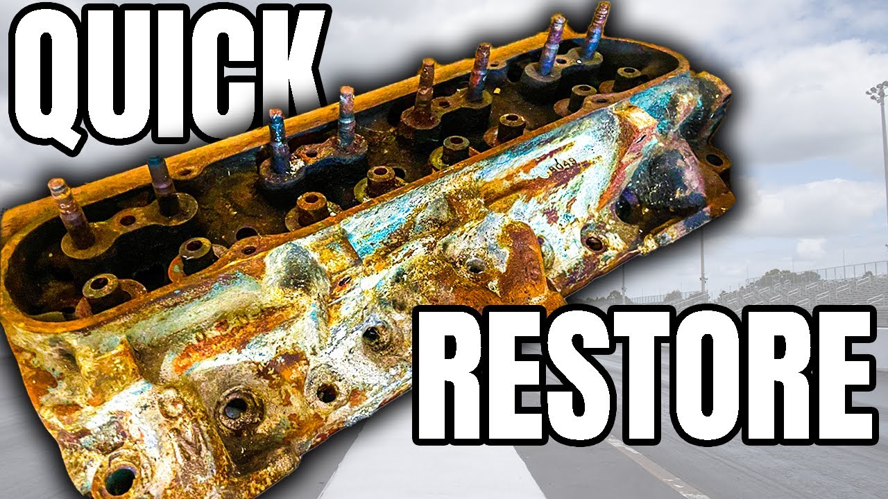 From Rusty to Trusty: Cast Iron Muscle Car Cylinder Head Restoration