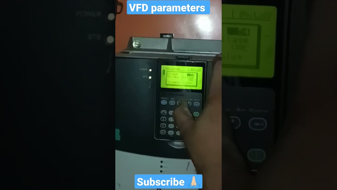 Vfd parameters programing power flex 700 #vfd #technology #viral #electrical #programming