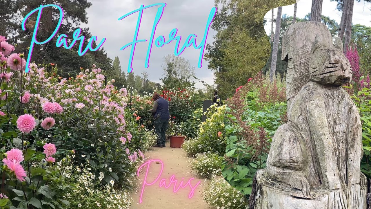 Douce Promenade au Parc Floral de Paris. (4K)
