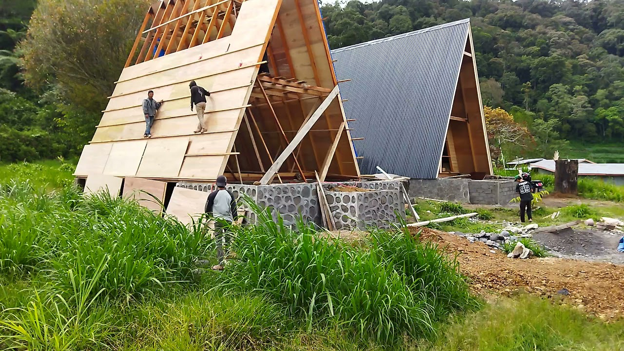 roses prmbuatan rumah segi tiga part VI