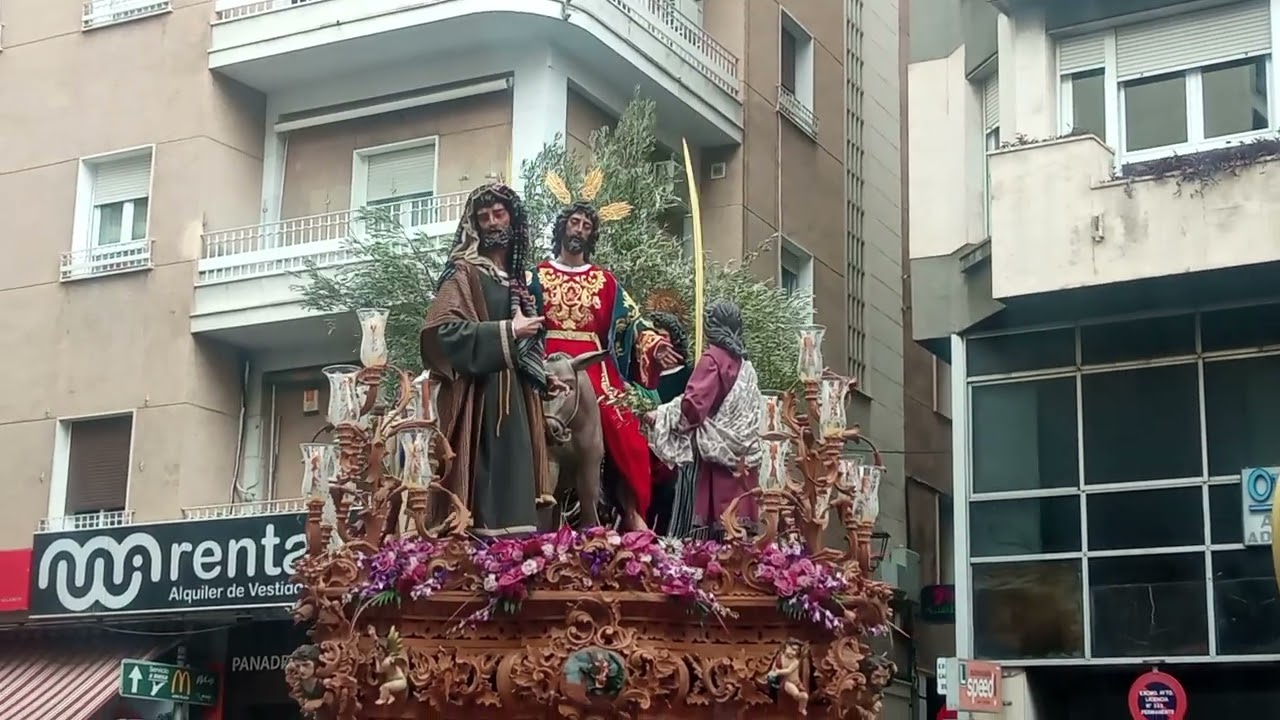 Semana santa Jaén 2025 la borriquilla