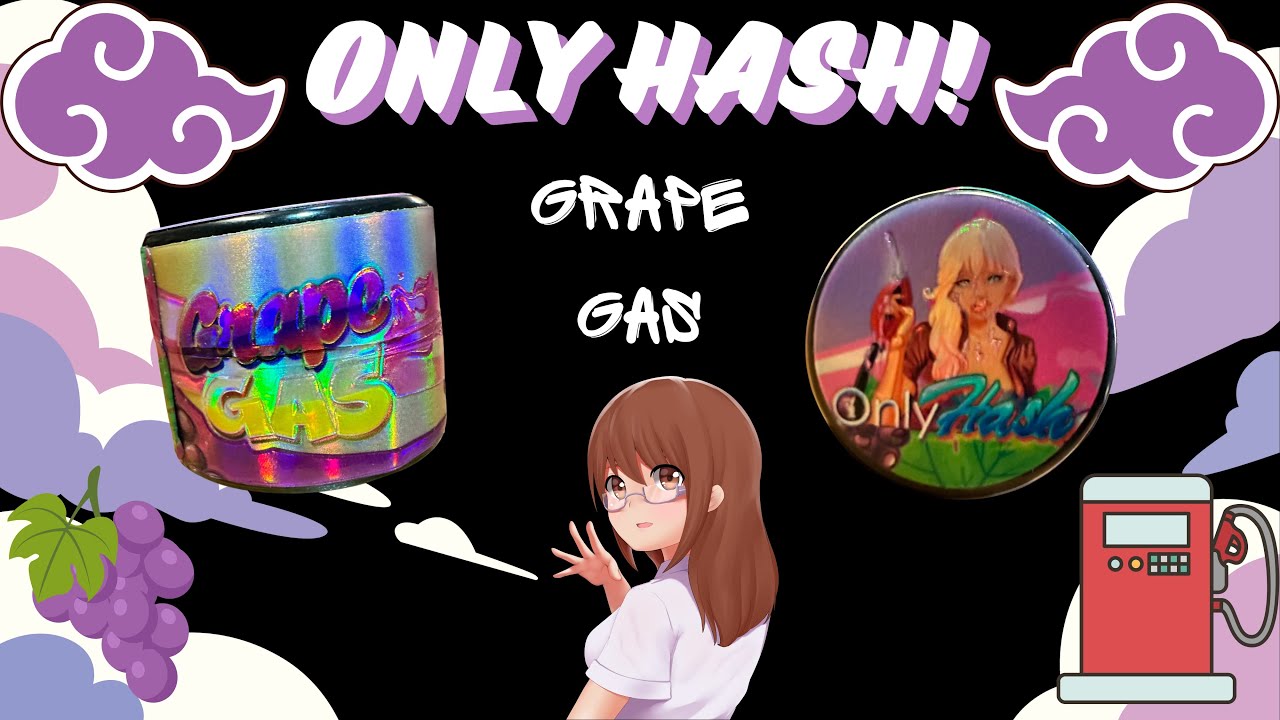 ONLY HASH ROSIN REVIEW: Grape Gas 90u (🍇⛽️🤌🏽)