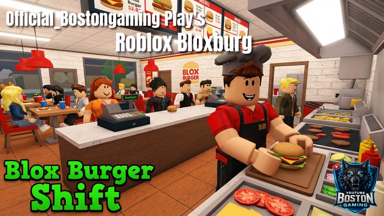 A Full Shift at Bloc Burgers 🍔 | Working in Bloxburg (Roblox Roleplay)