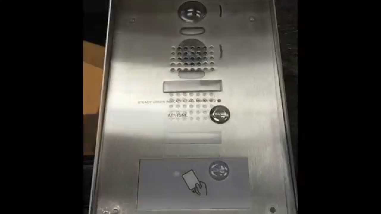 Aiphone IS-DVF-HID with the Paxton P38 Reader