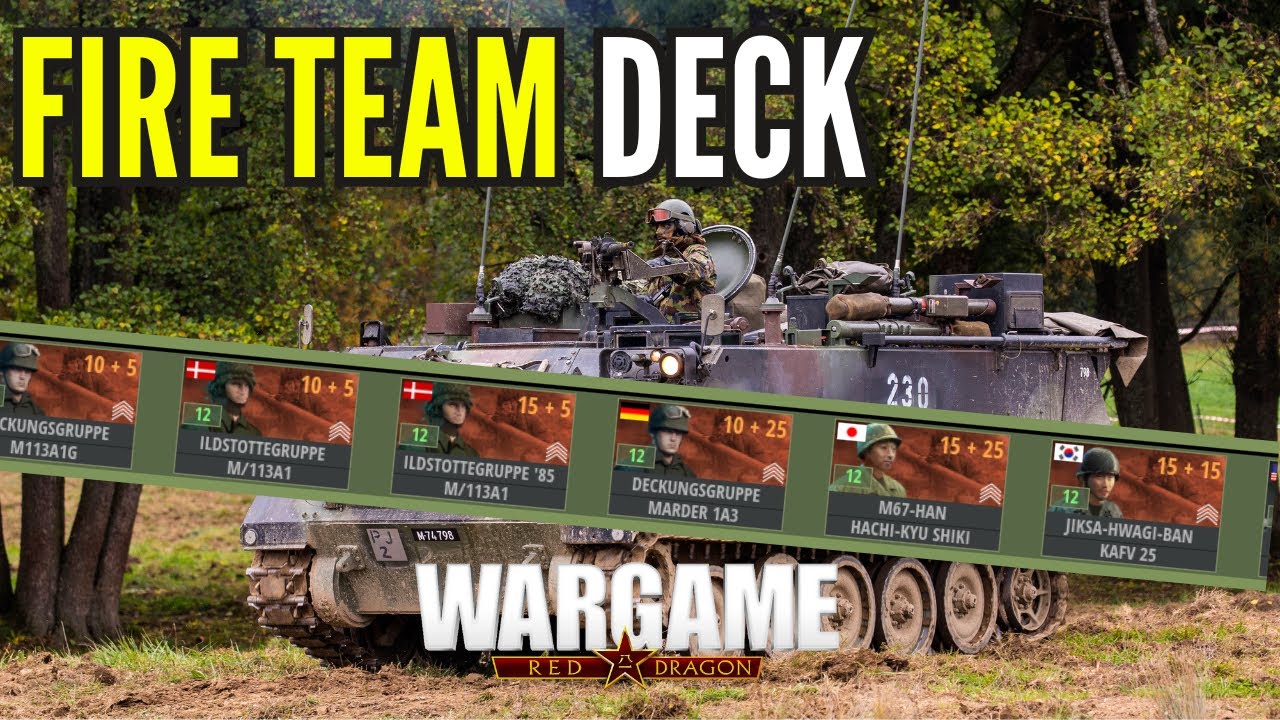 FIRE TEAM DECK - 1vs1 Ranked - Wargame Red Dragon