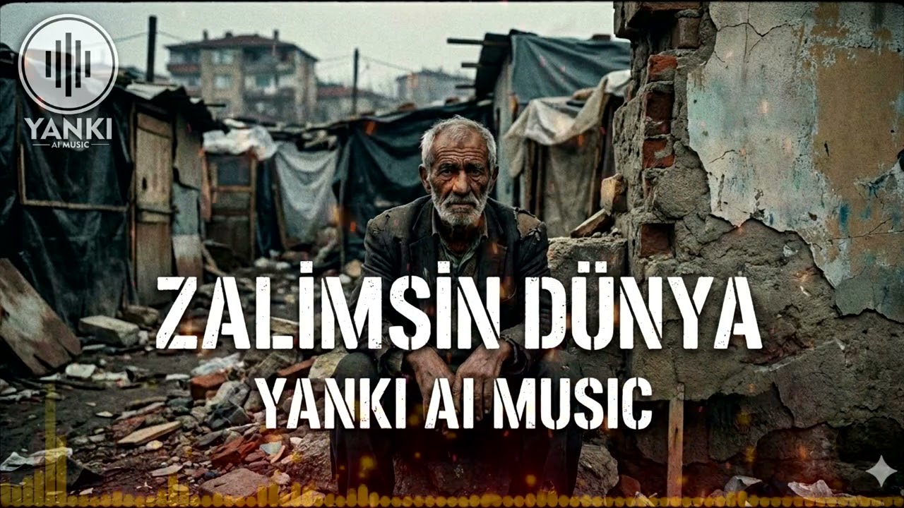 ZALİMSİN DÜNYA | Duygusal Türkü | YANKI AI MUSIC