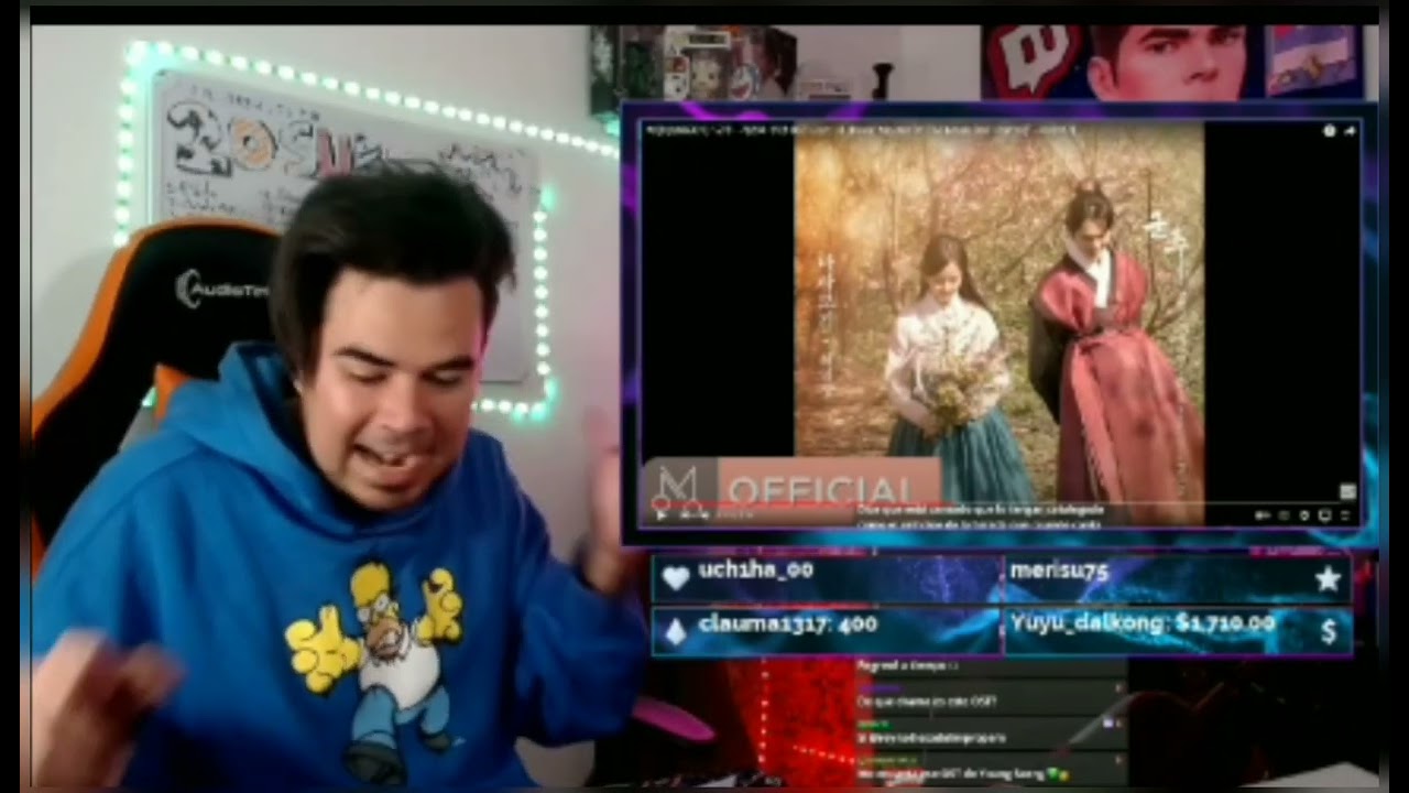 Poncho Yeska reacts to Heo Young saeng  song,(looking))  Ost  from Drama :Ruler Master of the Mask.